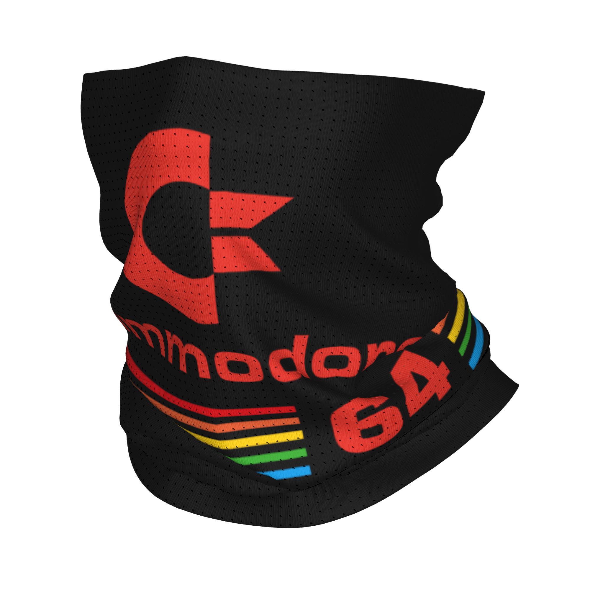Neck Warmer Tube - カスタムコモドール64ウィンターヘッドバンドネックウォーマー、男女兼用スキーハンティングチューブスカーフ、コンピューターギークフェイスバンダナゲイター