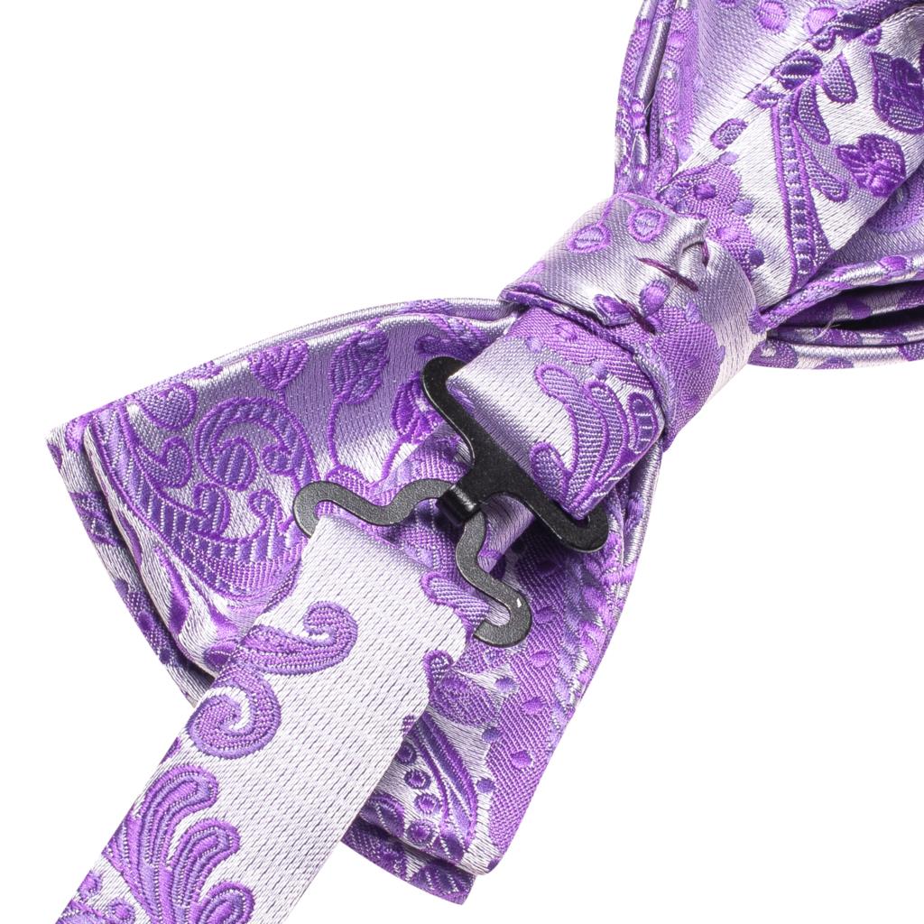 パープル ライラック ラベンダー パンジー バイオレット シ - Bow Tie Pre Tied のレビューと価格