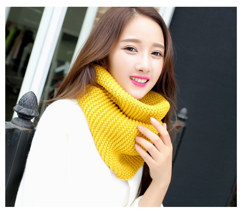 冬のスカーフ女性インフィニティニットスカーフサークルネックス - Infinity Scarf Knit のレビューと価格