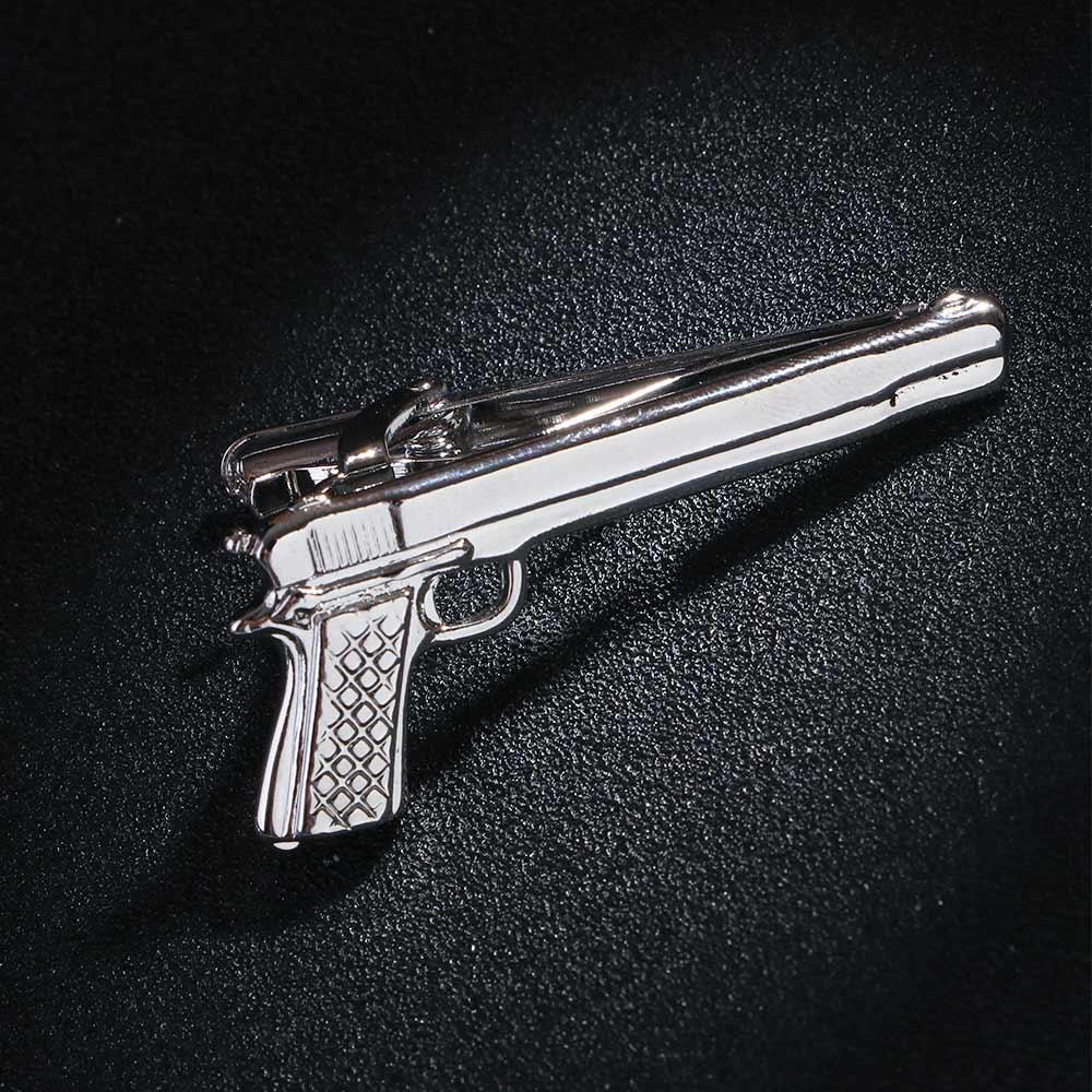 クリエイティブチャーム 1個入り ウェディング シルバーメタ - Tie Clip Silver のレビューと価格