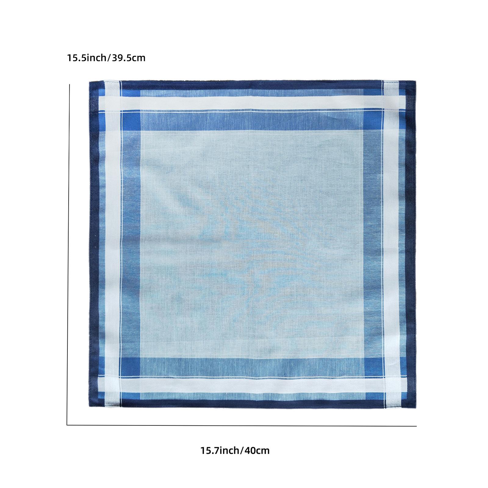 6枚組ポケットスクエアハンカチ 40cm コットン メンズハ - Handkerchief Cotton Men のレビューと価格