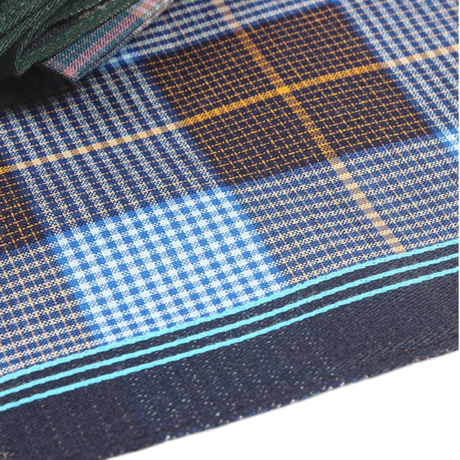 6 個のポケットスクエアハンカチ、ユニバーサル軽量ハンカチ、 - Handkerchief Cotton Men のレビューと価格