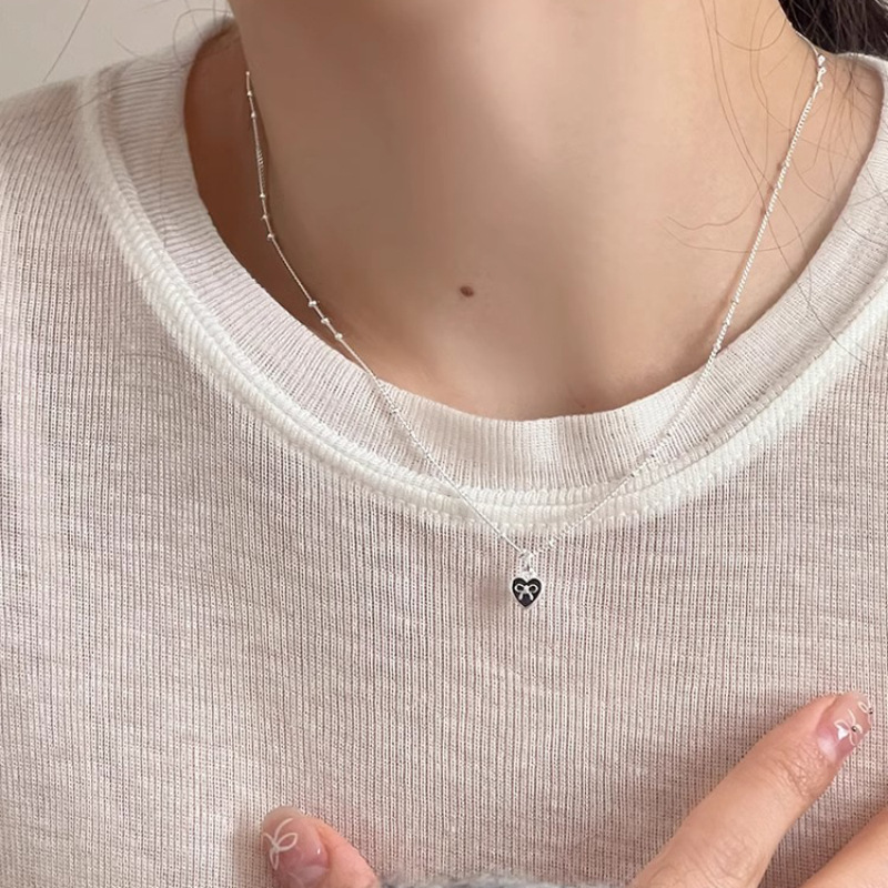 Ventfille-女性のためのスターリングシルバーの愛のハ - Tie Clip Silver のレビューと価格