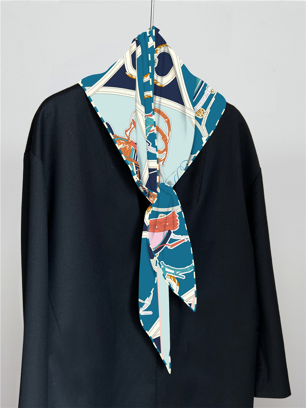 三角ショールシルクスカーフ女性大パシュミナスカーフファムヘッ - Pashmina Wrap Large のレビューと価格
